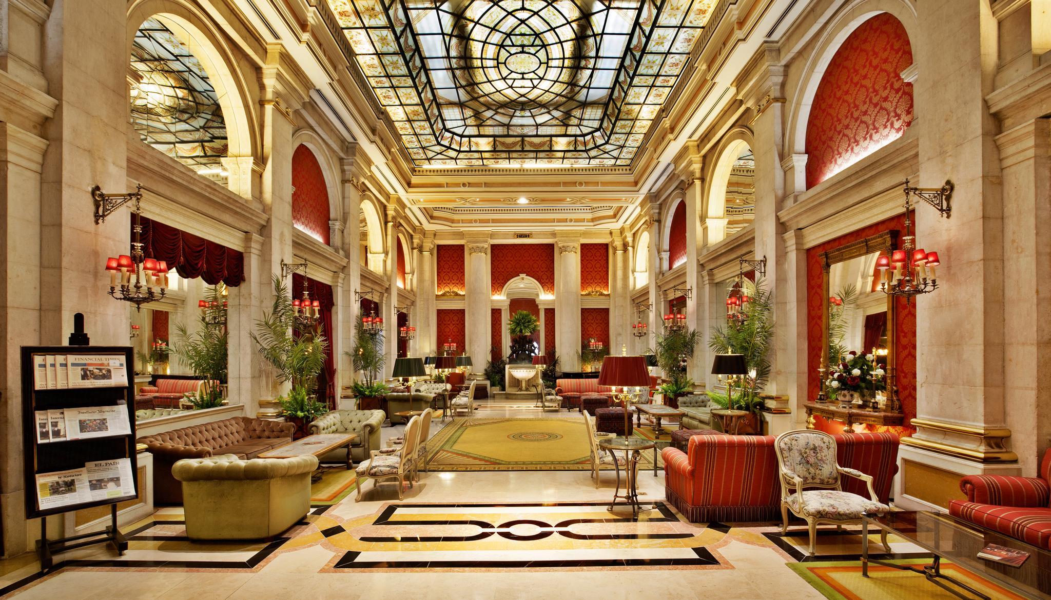 Hotel Avenida Palace Lisboa Ngoại thất bức ảnh Lobby